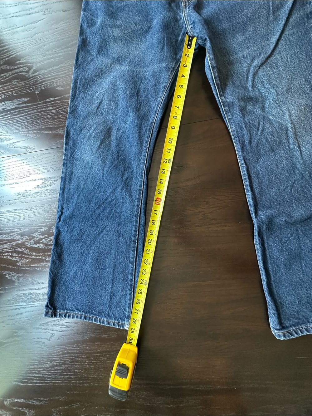 Levis 517 Mens Bootcut Jeans 38x29 Medium Dark Wash 100% Cotton Western Cowboy - Picture 8 of 11